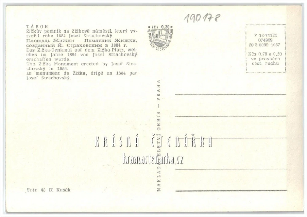 TÁBOR, Žižkovo náměstí