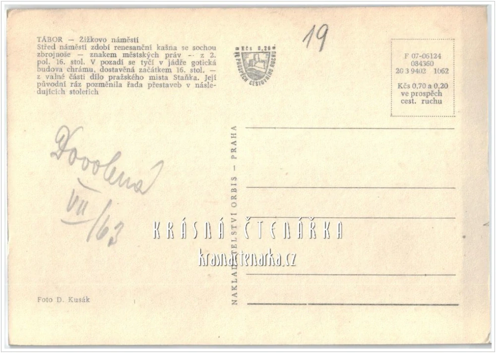 TÁBOR, Žižkovo náměstí