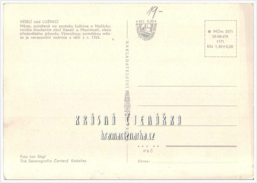 VESELÍ NAD LUŽNICÍ 