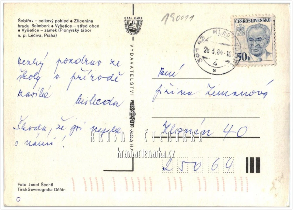 ŠEBÍŘOV - VYŠETICE