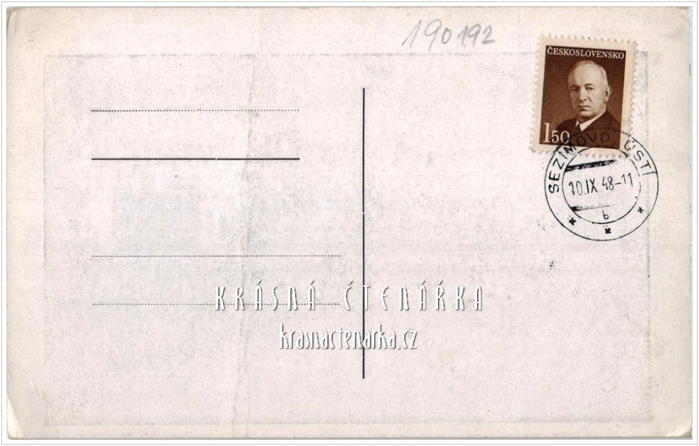 SEZIMOVO ÚSTÍ, Vila Dr. E. Beneše