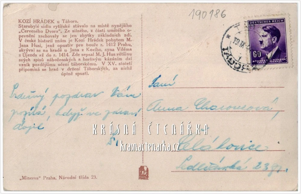 SEZIMOVO ÚSTÍ, Zřícenina hradu KOZÍ HRÁDEK