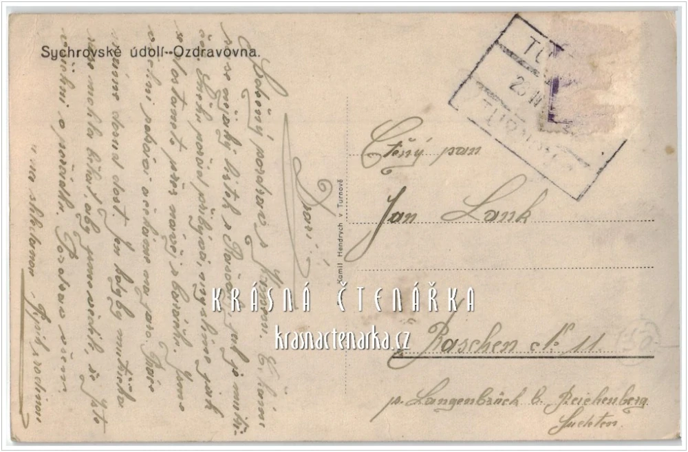 SYCHROV - RADOSTÍN, Ozdravovna