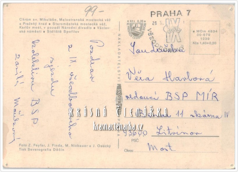 PRAHA v noci