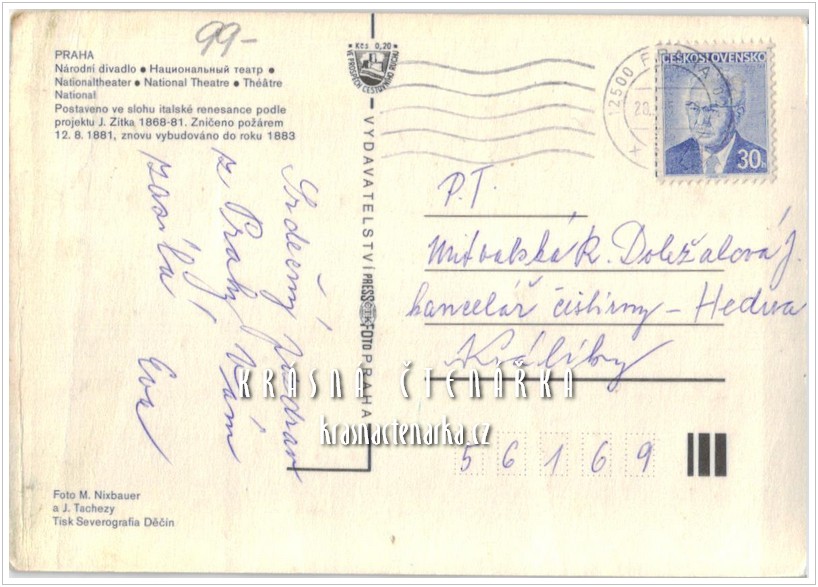 PRAHA, Národní divadlo