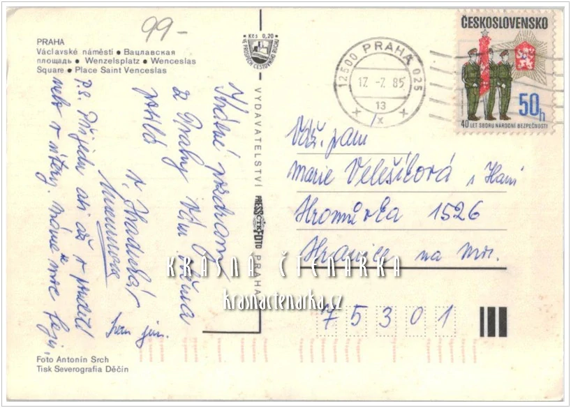 PRAHA, Václavské náměstí