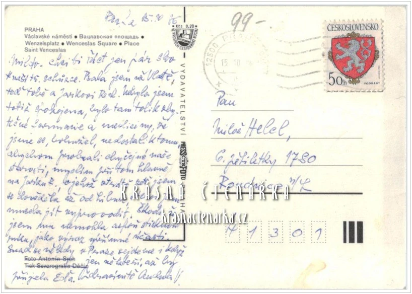 PRAHA, Václavské náměstí