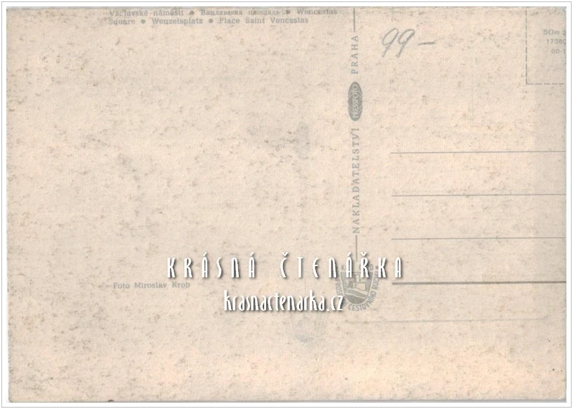 PRAHA, Václavské náměstí v noci