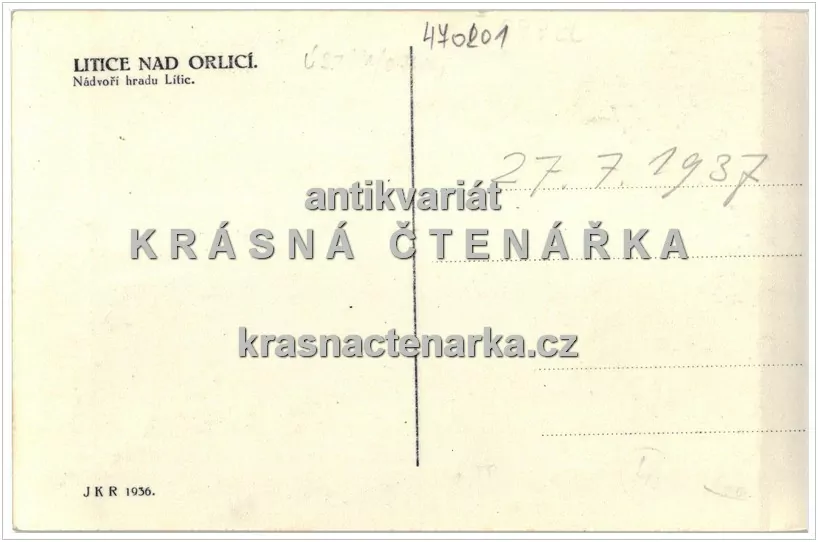 Hrad LITICE NAD ORLICÍ