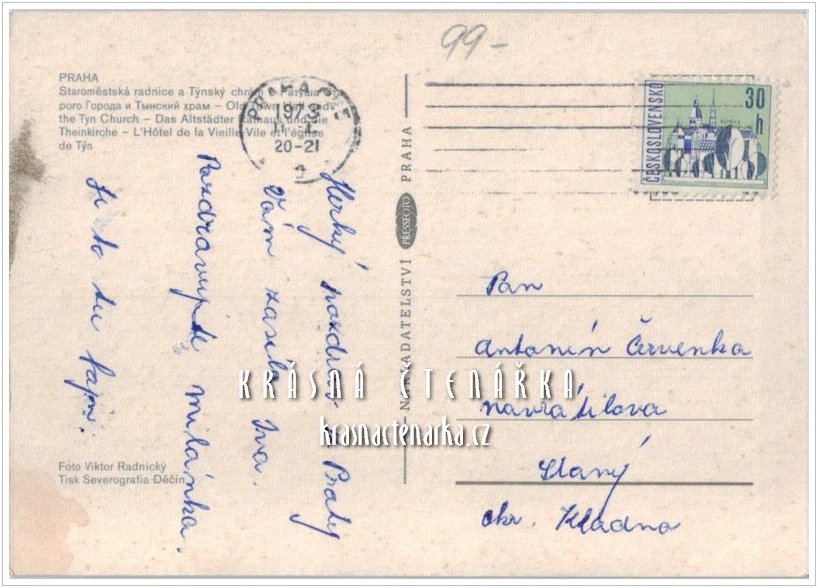 PRAHA, Staroměstská radnice a okolí v zimě