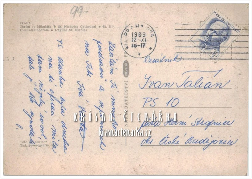 PRAHA, Pohled na kostel sv. Mikuláše a Malostranské náměstí v noci