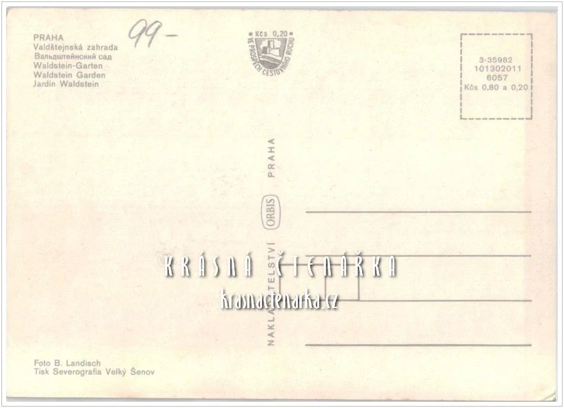 PRAHA, Valdštejnská zahrada