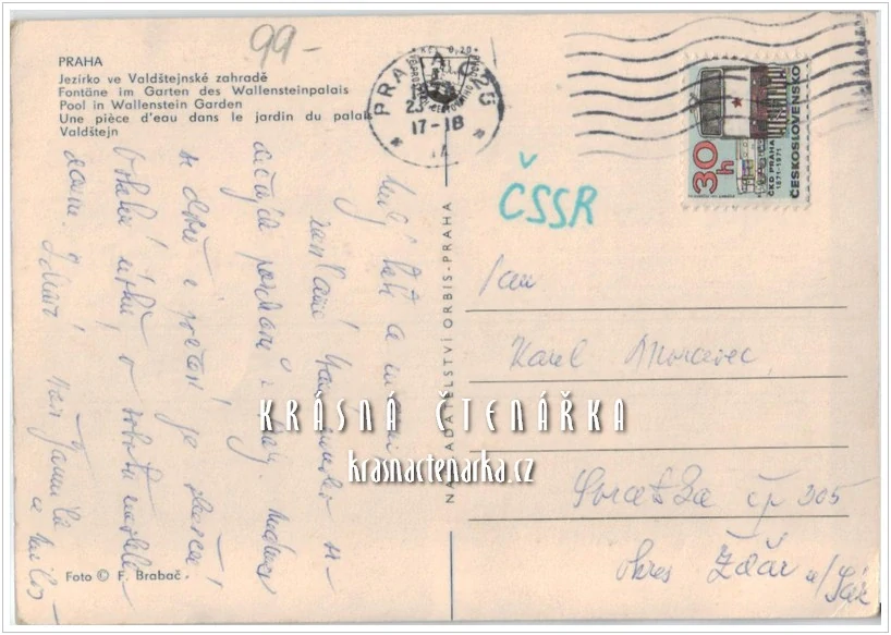 PRAHA, Valdštejnská zahrada