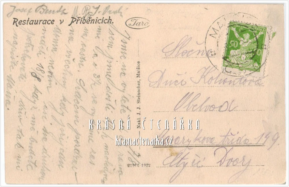 PŘÍBĚNICE u Malšic, Restaurace