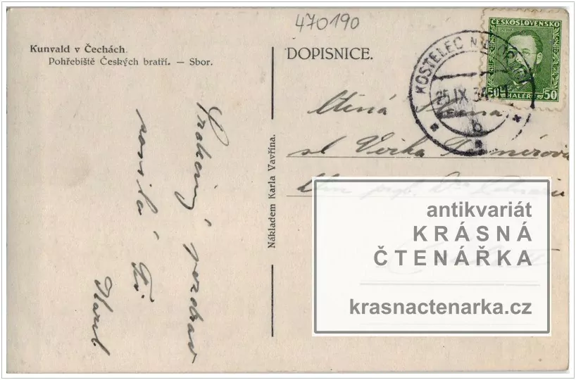 KUNVALD, Pomník Jana Amose Komenského, pohřebiště Českých bratří a Domek Na Sboru