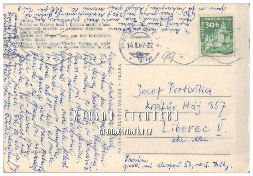 PRAHA, Karlův most v noci