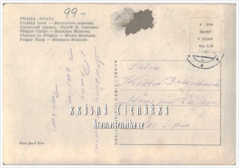 PRAHA, Pohled ze Smetanova náměstí