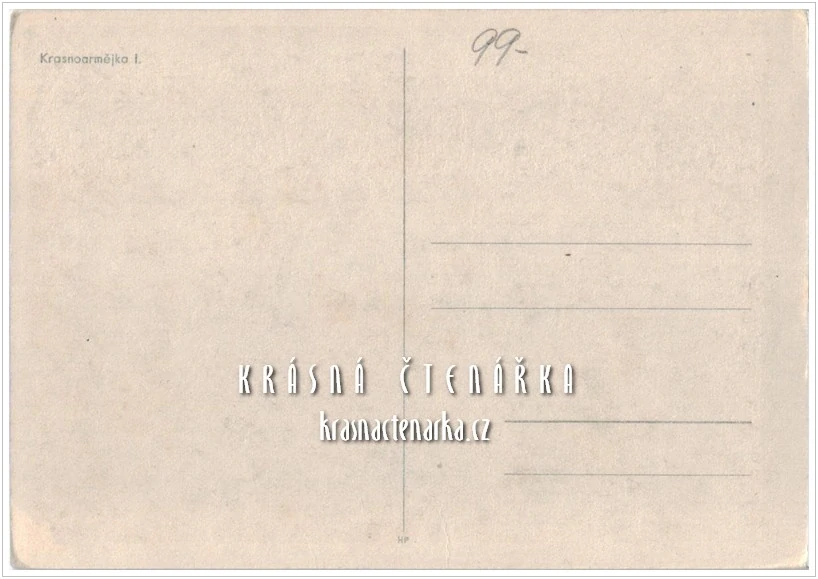 PRAHA, Osvobození Prahy 1945, Krasnoarmějka 