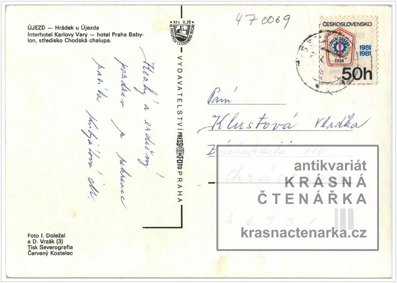 ÚJEZD - HRÁDEK (Chodská chalupa)