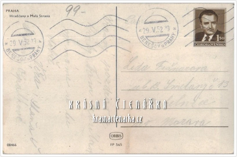 PRAHA, Pohled na Hradčany