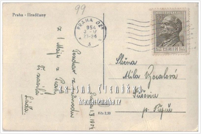 PRAHA, Pohled na Hradčany