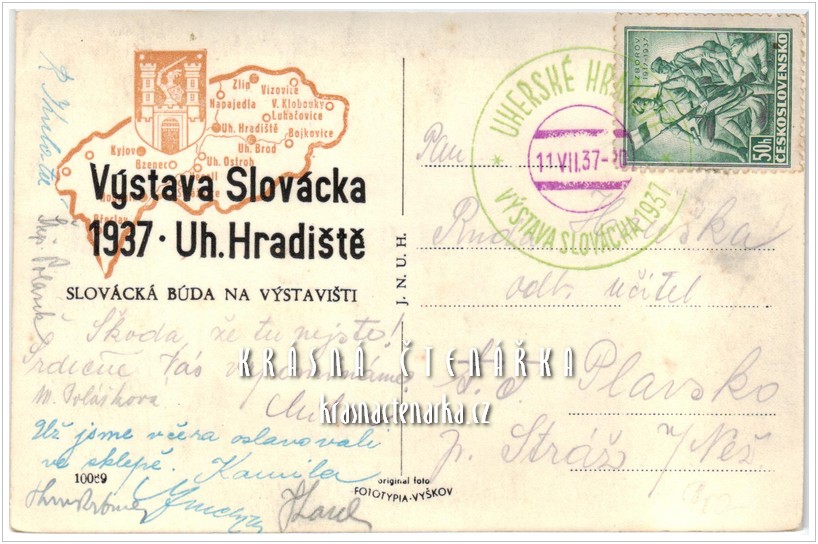 UHERSKÉ HRADIŠTĚ, Výstava Slovácka 1937