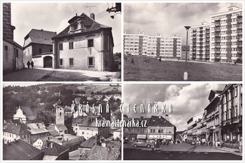 PELHŘIMOV, Soubor 12 pohlednic