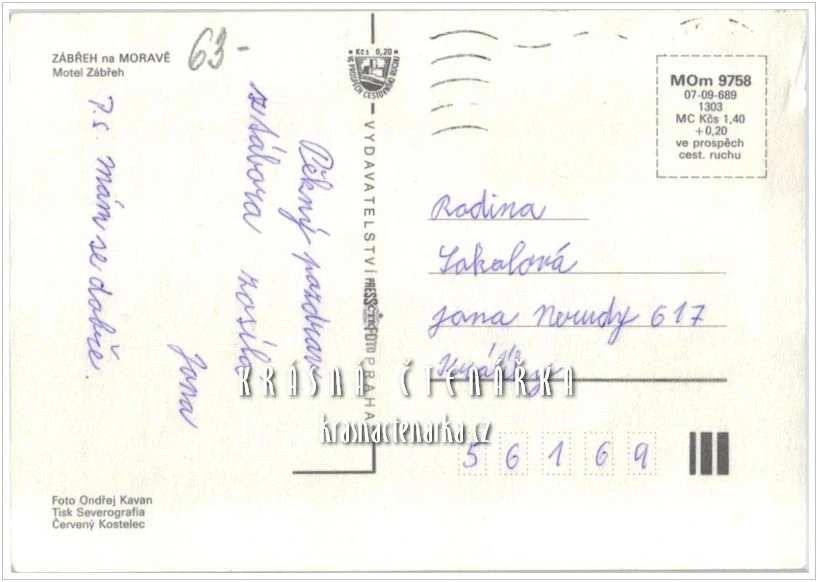 ZÁBŘEH, Motel Zábřeh