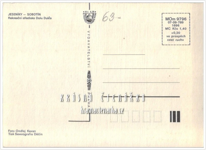 SOBOTÍN, Rekreační střediska