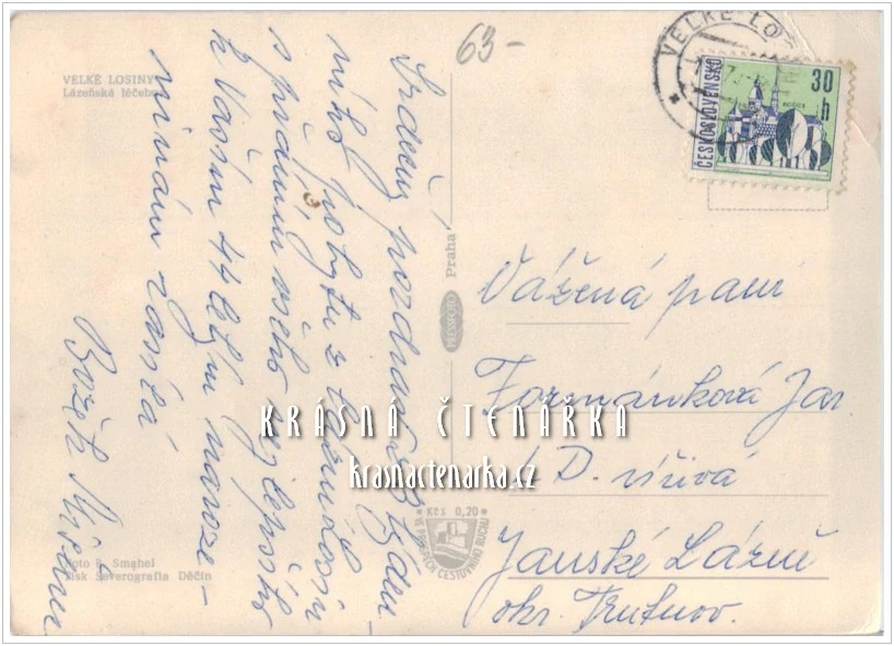 VELKÉ LOSINY, Lázeňská léčebna