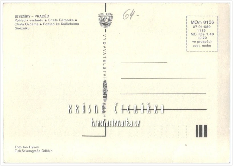 Pohoří JESENÍKY, Hora Praděd