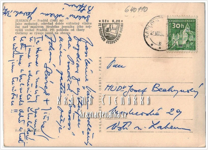 Pohoří JESENÍKY, Chata Ovčárna a hora Praděd