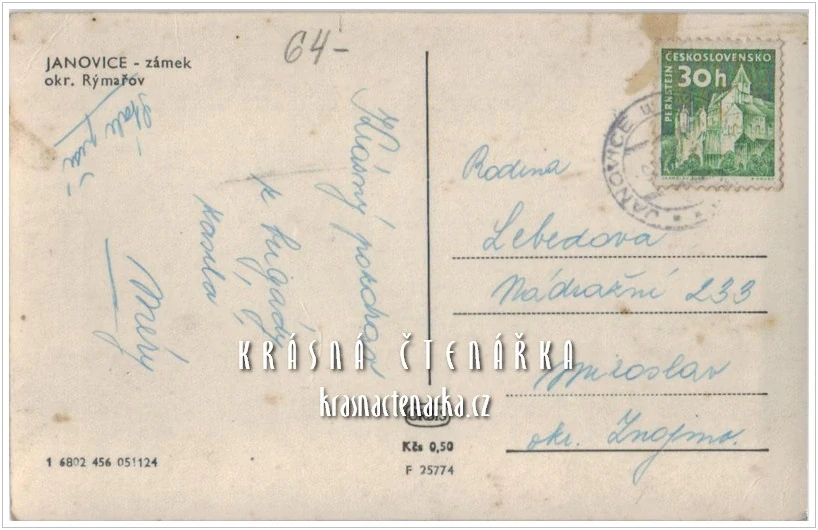 Zámek JANOVICE u Rýmařova