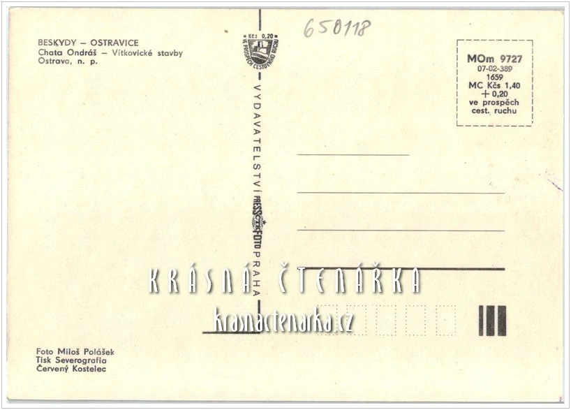 OSTRAVICE, Chata Ondráš