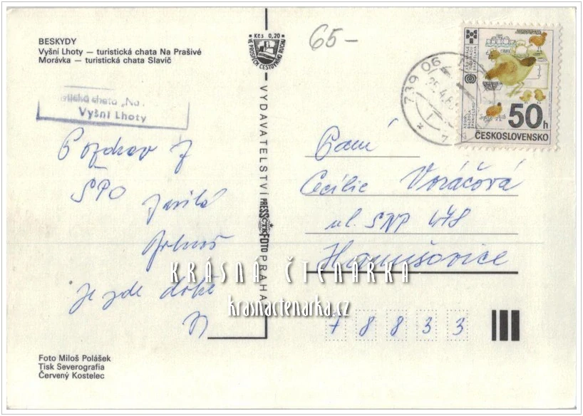 VYŠNÍ LHOTY - MORÁVKA