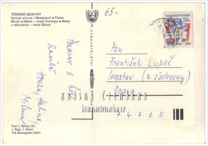 Pohoří BESKYDY, Turistické chaty