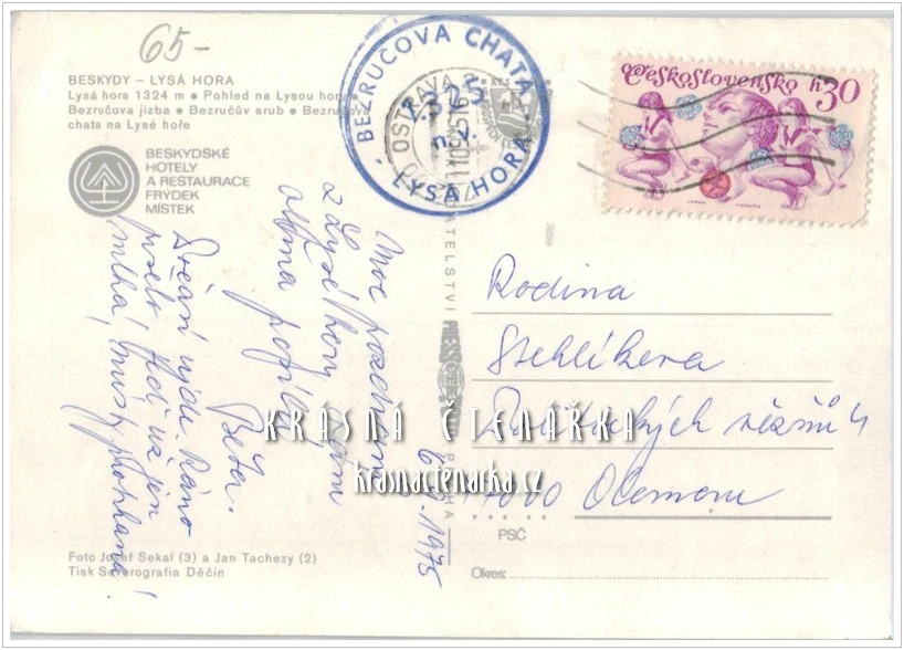 Pohoří BESKYDY, LYSÁ HORA