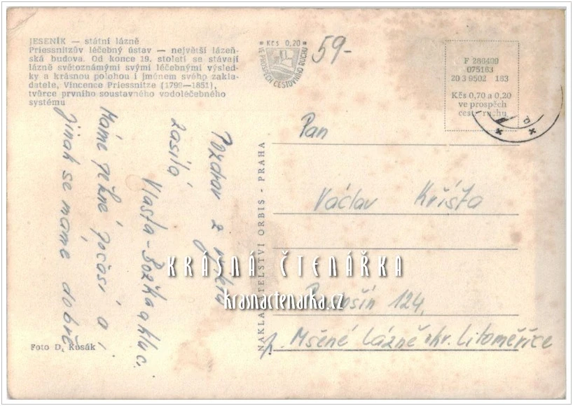 Lázně JESENÍK, Priessnitzovy léčebné lázně