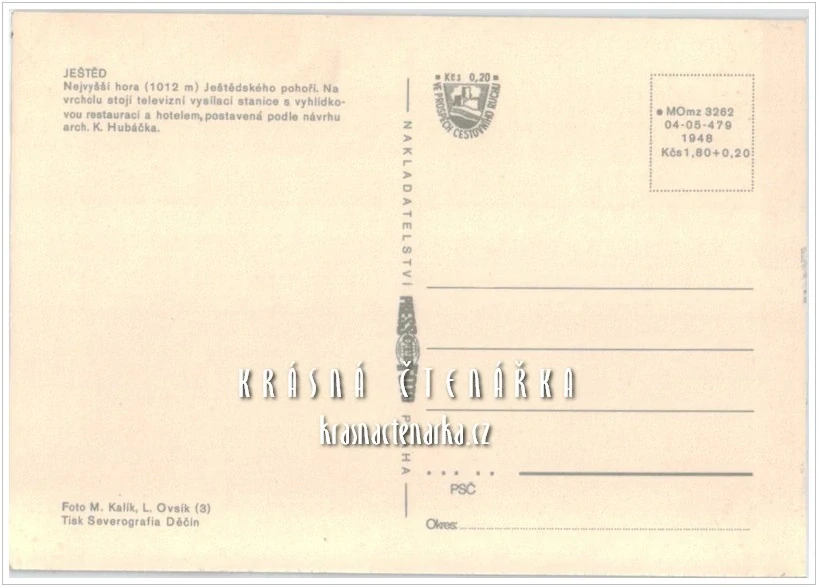 Hora a rozhledna JEŠTĚD