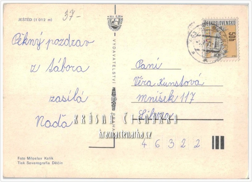 Hora a rozhledna JEŠTĚD