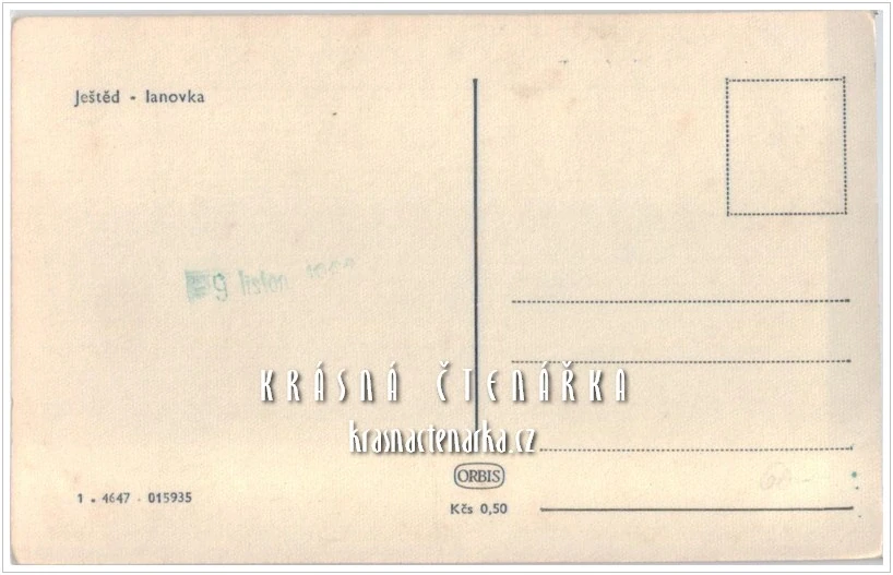 Lanovka na JEŠTĚD ... i s horní stanicí