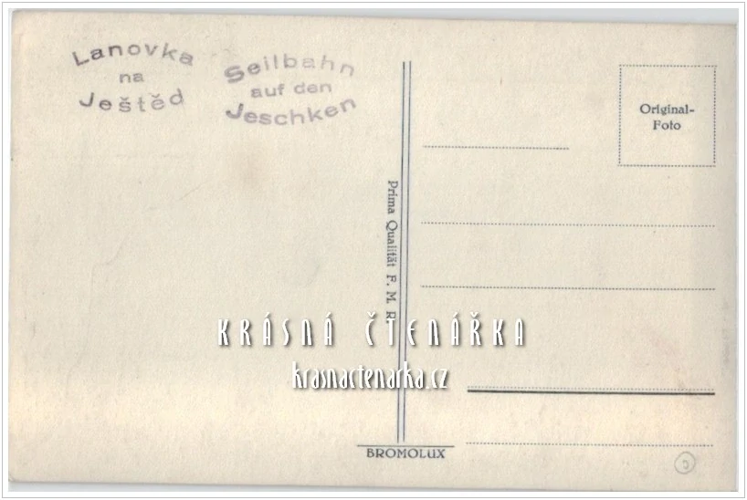 Lanovka na JEŠTĚD ... i s horní stanicí