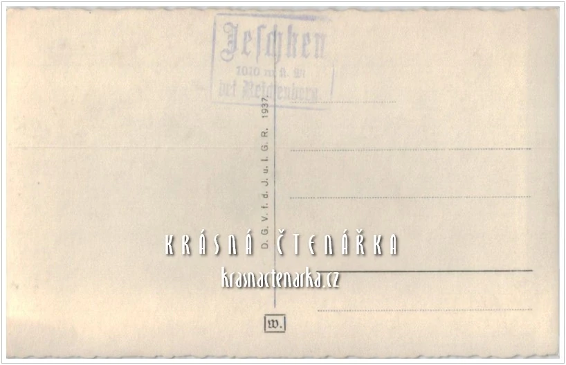 Lanovka na JEŠTĚD (vydáno 1937)