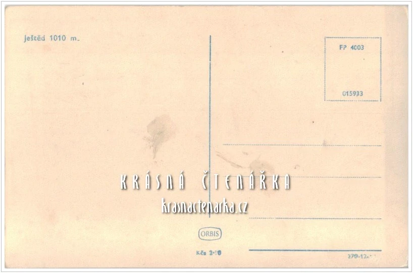 Lanovka na JEŠTĚD i s dolní stanicí