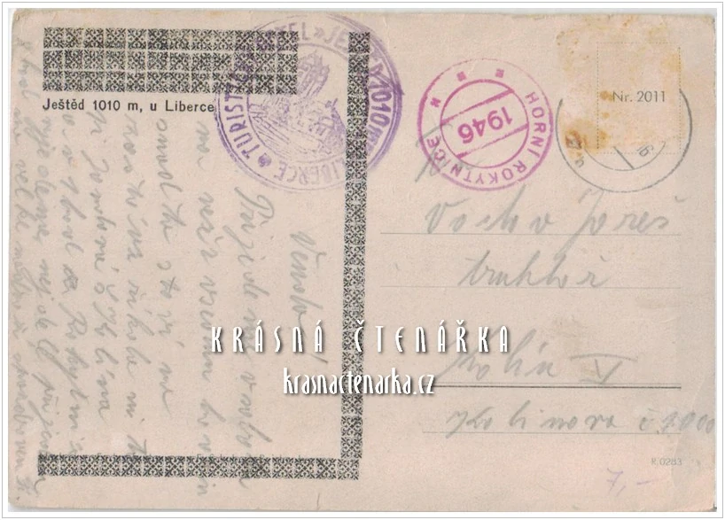 Hora JEŠTĚD a horský hotel