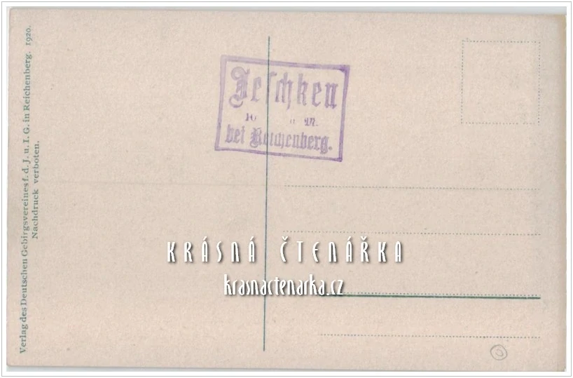 JEŠTĚD a okolí (vydáno 1925)