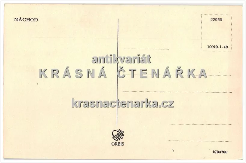 NÁCHOD (náměstí a kostel sv. Vavřince)