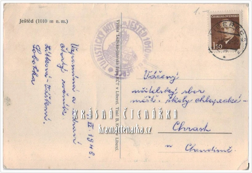 JEŠTĚD a okolí (il. Christian Gotthard Hirsch)