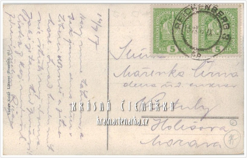 LIBEREC Hanychov a pohled na JEŠTĚD