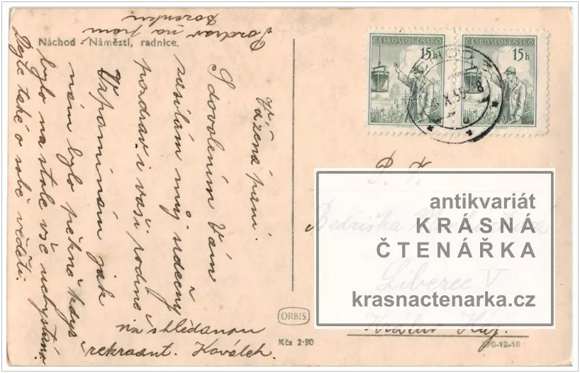 NÁCHOD (náměstí a radnice)